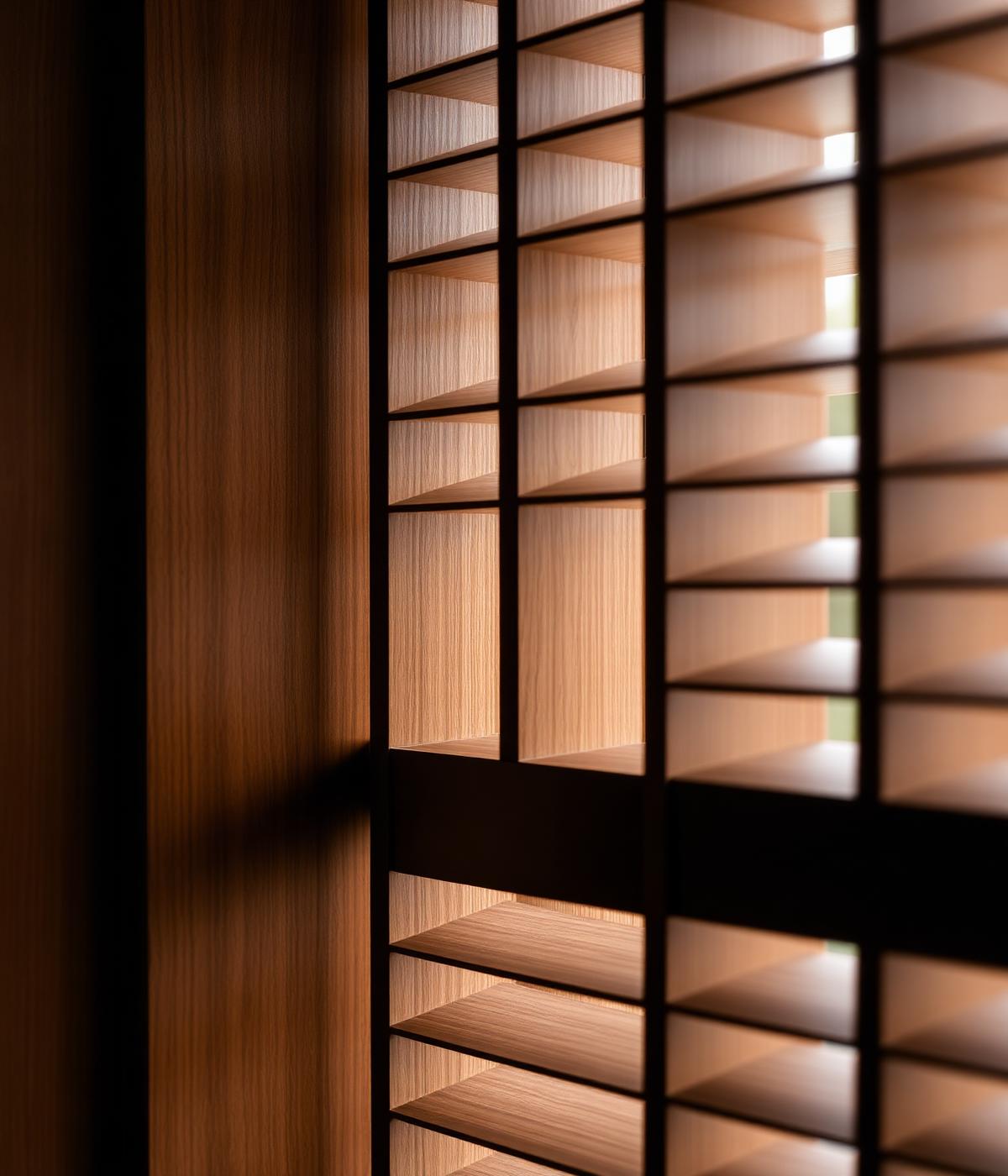 Wooden Louver Panels